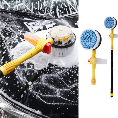 Professional rotating foam brush for car washing