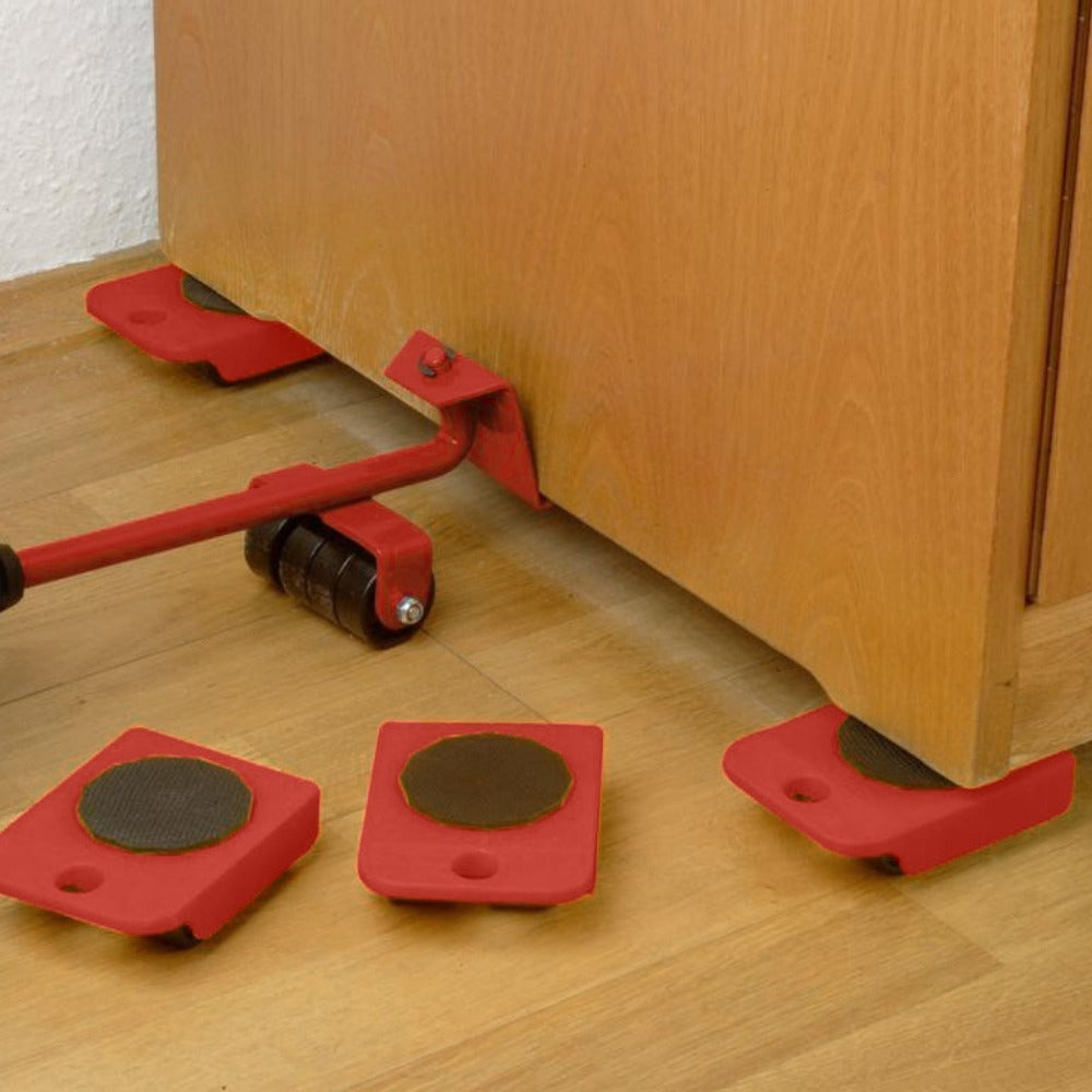 The 5-in-1 kit for easy moving of your furniture and heavy objects.