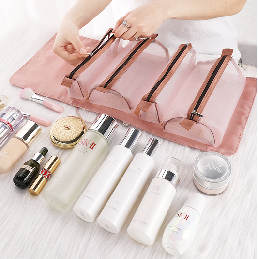 Portable makeup bag with detachable handles - New collection