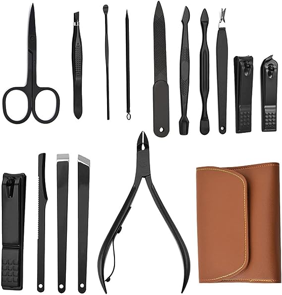 16-in-1 Manicure Set with Nail Clippers