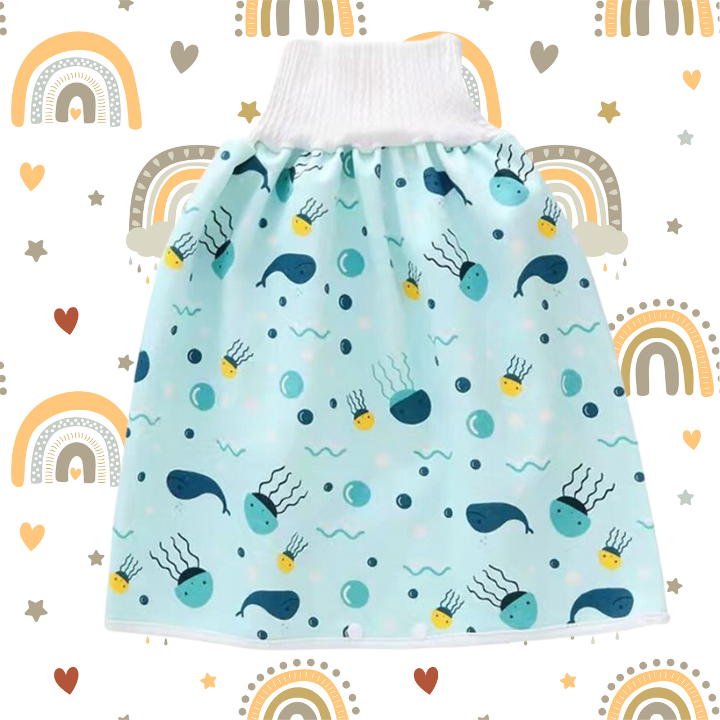 Waterproof skirt-short for a  baby