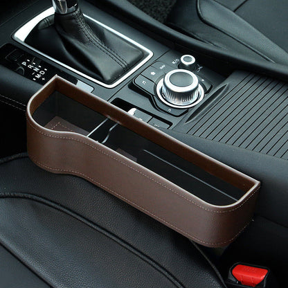 Multifunctional car seat storage box