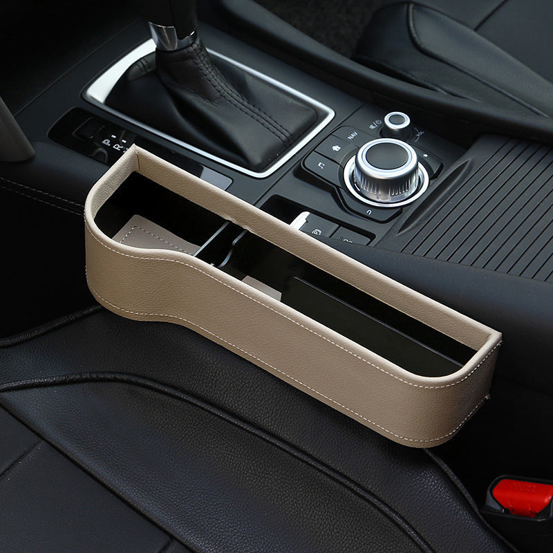 Multifunctional car seat storage box